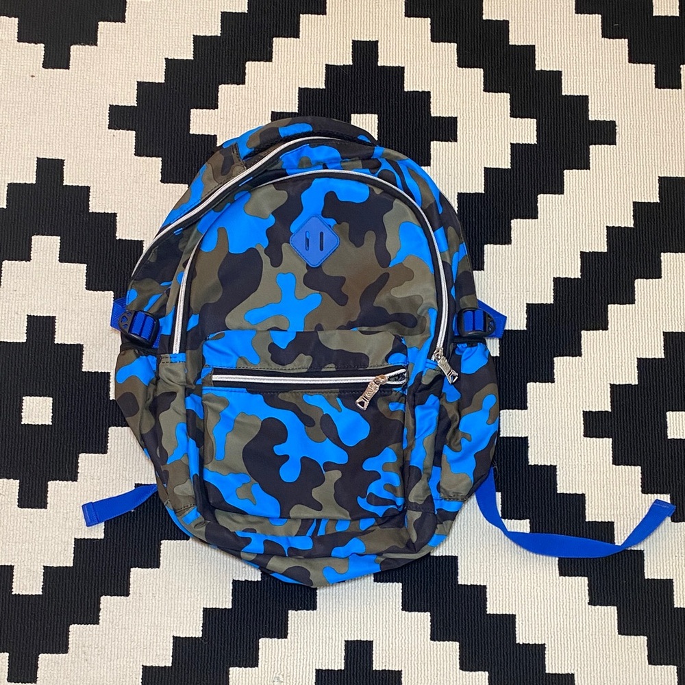Camouflage Blue Kid’s Backpack
